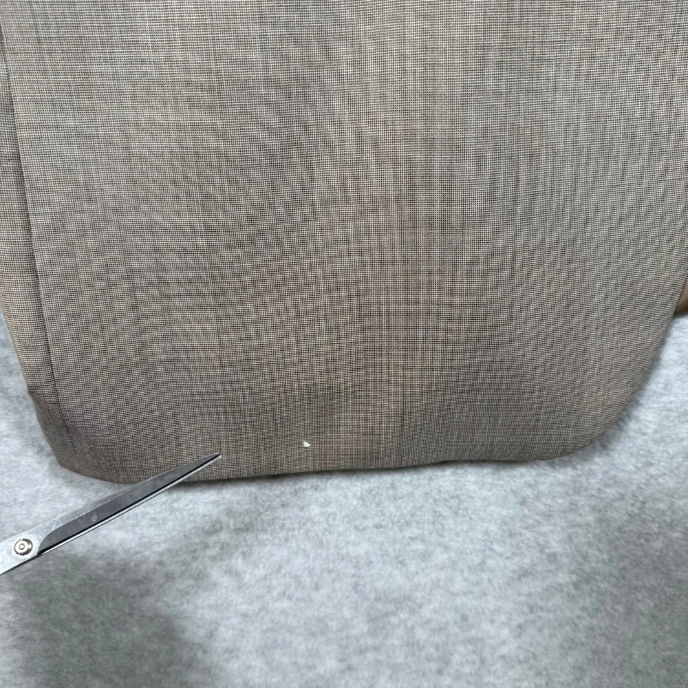 Brooks Brothers 1818 Madison Saxon Suit Tan Houndstooth 46R Made in USA *Read* - Picture 5 of 16